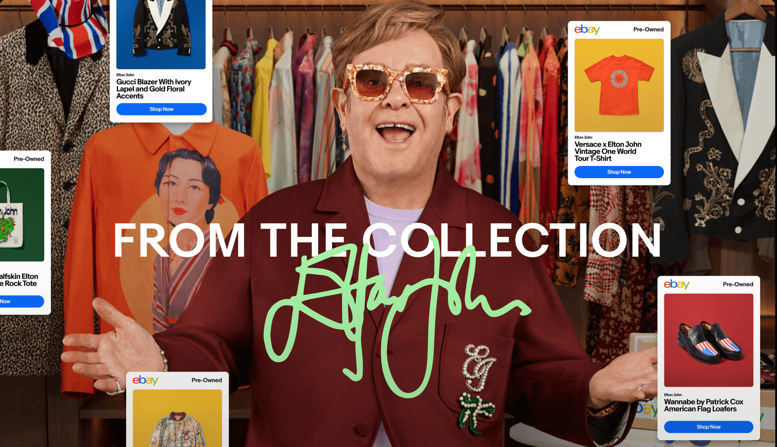 eBay celebrity collections: 575K visits, +24% GMV