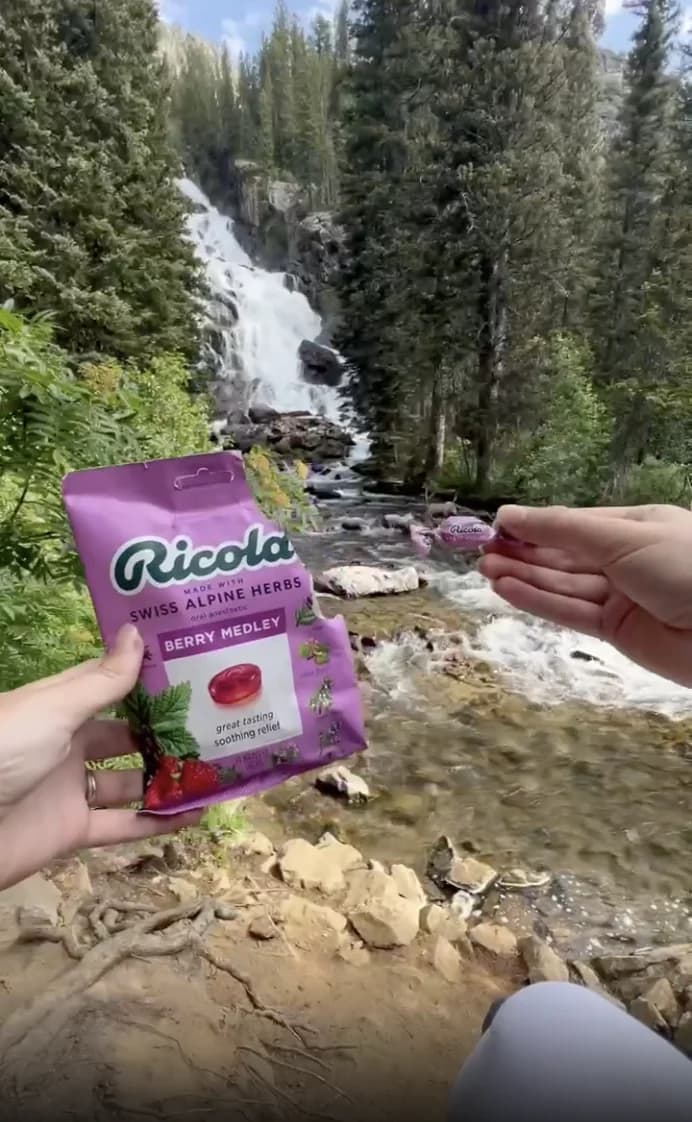 Ricola Everyday Berry reaches 450K with wellness creators