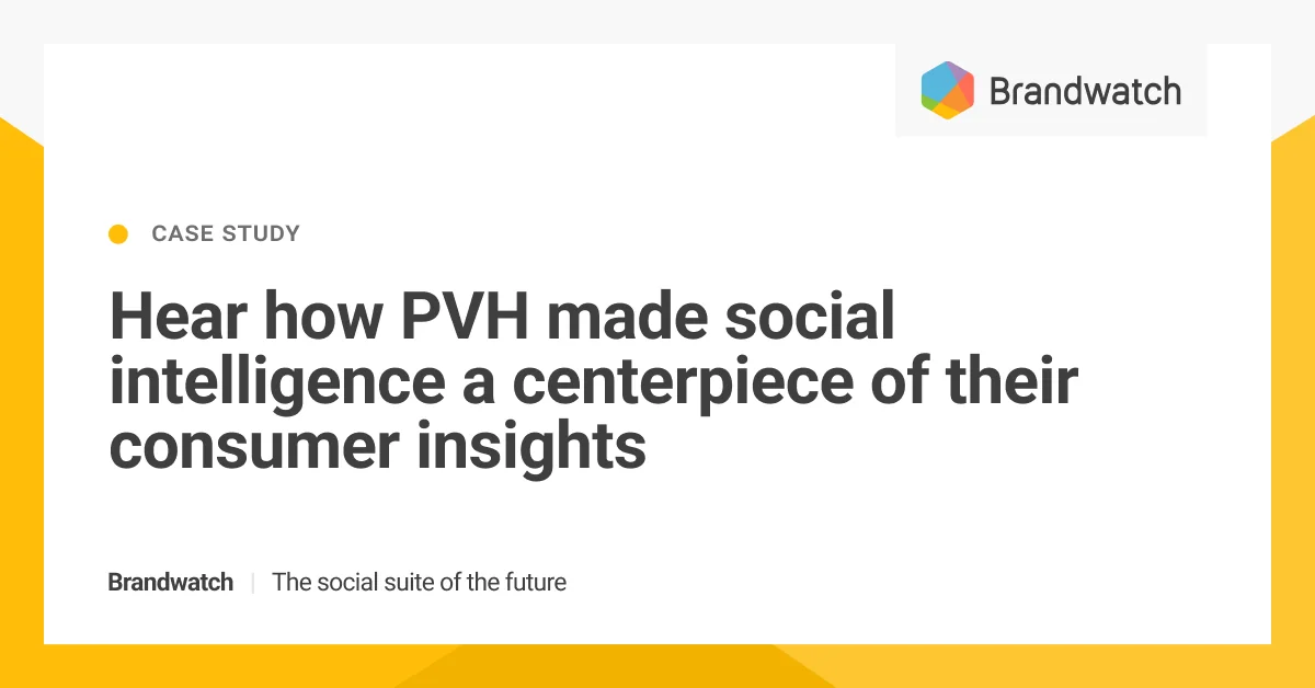 PVH tracked 1M+ #OOTD mentions monthly