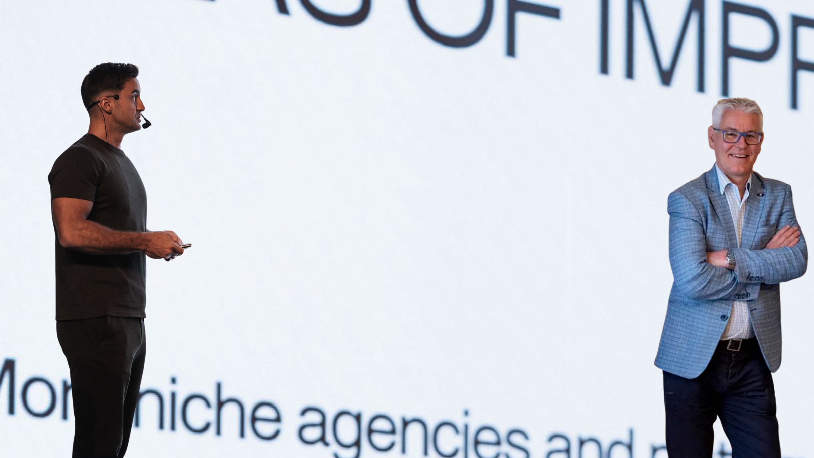 Conference presentation background